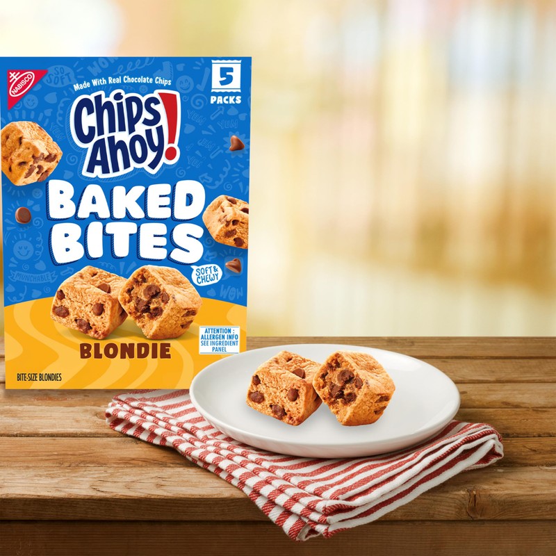 CHIPS AHOY! Baked Bites, Blondie, 5-1.5 oz Snack Packs (5