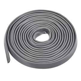 uxcell Edge Trim U Seal Extrusion, Silicone Gray U Channel Edge Protector Sheet Fits 0.5-2.5mm Edge 3Meters/9.84Ft Length