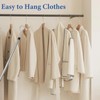 Greeily Clothes Hook Pole, Clothes Hanger Reaching Hook for Hanging