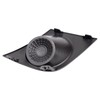 TRQ Front Left Fog Light Hole Cover Black Drivers Side