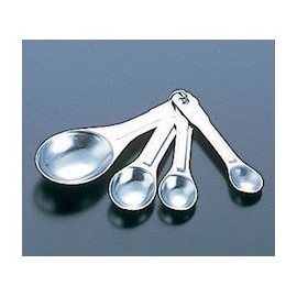 Aluminum Measuring Spoons, 3 Pairs