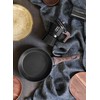 PINTINOX Black&Wood Moka Espresso Maker for 3 Cups
