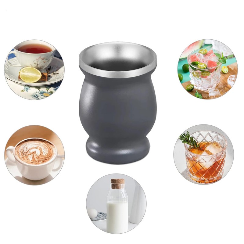 Ruikcoll Mate Tea Cup Set, Mate Cup, with Mate Straw