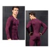 LANBAOSI Mens Workout Compression Set Pants and Long Sleeve Shirts
