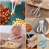 SquEqu 2 Pack Pistachio Nut Opener Pine Nut Opener Nut