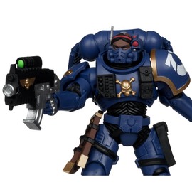 McFarlane Warhammer 40,000 Lieutenant in Phobos Armour (Ultramarines) 7in Figure Toys