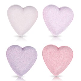 B00V25VQNM 2 x 10 heart bath bombs for more romance in the bathroom