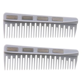 Healeved 2pcs Replacement Combs for Hair Cutting Tools Hairdressing Scissor Comb Diy Haircut Hairdressing Tools Long-lasting Ergonomic Home Salon