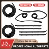 CNPAPC Front Door Window Run Sweep Felts Weatherstrip Seals Kit