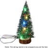 ghhshjhlk Mini Christmas Tree with Light, Lamp, Perfect for Home