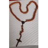 Unbranded CHRISTIAN CATHOLIC ROSARY Beads 8mm Saint BENEDICT Woven Rope