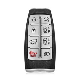 Keylessbest Key Fob Remote Replacement for 2021 Hyundai Genesis GV80 8 Buttons 434MHz TQ8-FOB-4F53