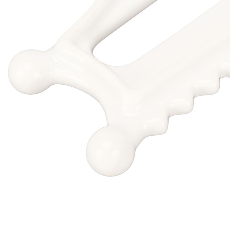 Facial Gua Sha Tool Men Women Ceramic Lymphatic Drainage Trigger