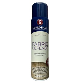 Guardsman Fabric Defense & Upholstery Water Repellent Spray, Protector & Stain Prevention for Microfiber, Rugs, Carpeting, Fabric Furniture, Apparel, and Shoes, Unscented, 11 oz