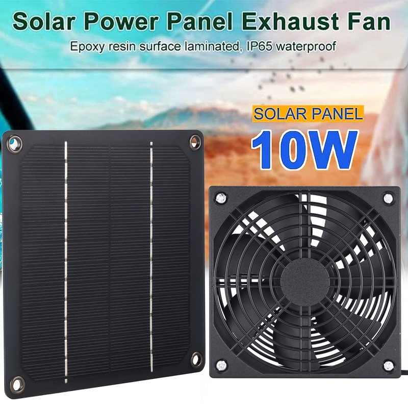 Solar Panel Fan 3W Weatherproof solar panel kit for Small