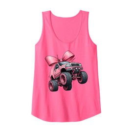 Coquette Bow Rc Truck RC Racing Remote Control Girl Mom Tank Top