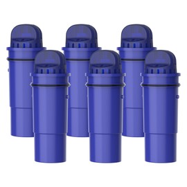 AQUA CREST Replacement for Pur® Pitcher Water Filter, CRF950Z, PPF951K, CR-1100C, PPT700W, CR-6000C, PPT711W, PPT711, PPT710W and More Pur® Pitchers and Dispensers, NSF Certified, AQK-CF10A (6 Packs)