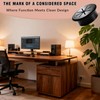 Desk Grommet Kit - 8 PCS 2 Inch Black ABS