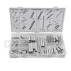 Chstarina 200pcs Springs Assorted Set Tension Metal Springs Extened Springs