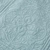 WINLIFE 100% Cotton Quilted Euro Sham Covers, 2 Pack Cotton