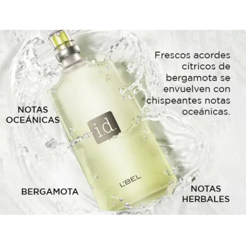 L'bel I.d Eau De Toilette 3.4 Fl.oz For Men Fresh