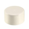 sourcing map 75mm PVC Pipe Cap Fitting, Slip End Caps