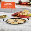 Imusa USA, Black Carbon Steel Large Round Comal with Bakelite