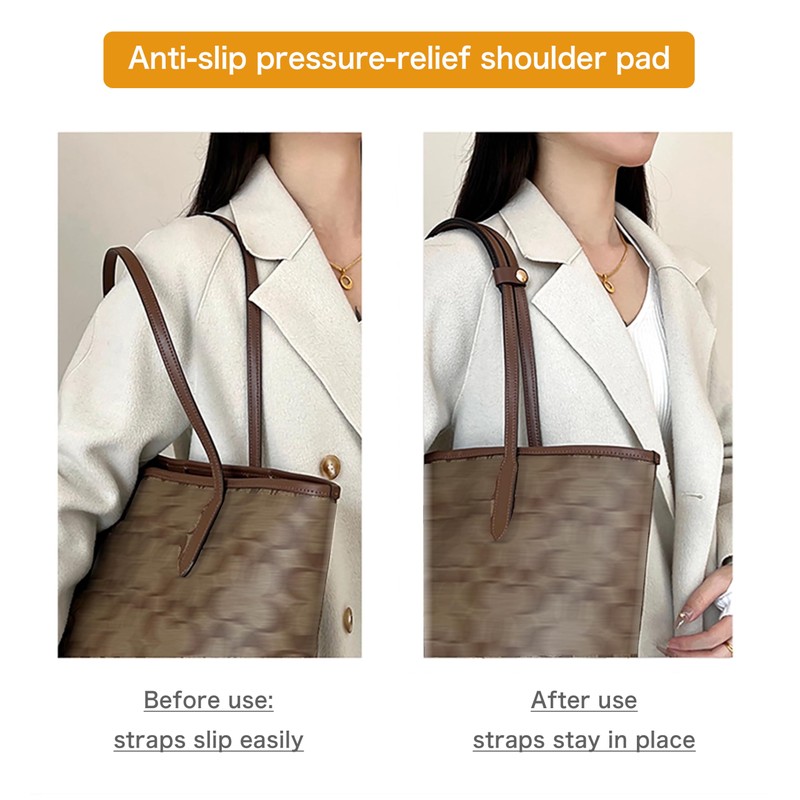 Shoulder Strap Pad Compatible with Tote Bags, Handbag Accessories, Upgraded