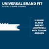 Bosch U144DF 3-5/8-Inch 6 TPI Bi-Metal Universal Shank Jigsaw Blade,