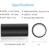 4inch Aluminium PVC Ventilation Air Ducting Flexible Hose 100mm with