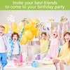 Birthday Invitation Cards, 12 Party Invitations, Invitation Children's Birthday Girls