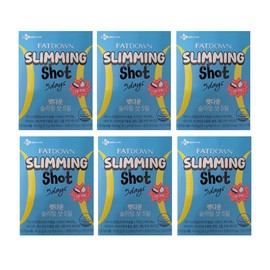 Living Factory H Partner CJ Fat Down Slimming Shot Garnicia 6 pieces, 6 boxes / CJ 팻다운 슬리밍샷 가르니시아 6개입 6박스