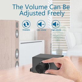 Universal Car RCA Remote Amplifier Level Controller RCA Audio Bass Knob Sub Amp Volume Control Cable for Car, Motorcycle, Speakers, Home Theater