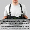 Soporte Lumbar para Hombres y Mujeres, Faja Lumbar Ajustable (M)