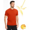 Mens Rash Guard T-Shirts Short Sleeve Dry Fit Sun Protection