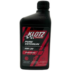 Klotz Pure Estorlin Racing Synthetic Engine Oil Lubricant 5W-20 | High-Performance Wear Protection & Friction modifying Chemistry for Dedicated Racecars – KE-925, 1 Quart