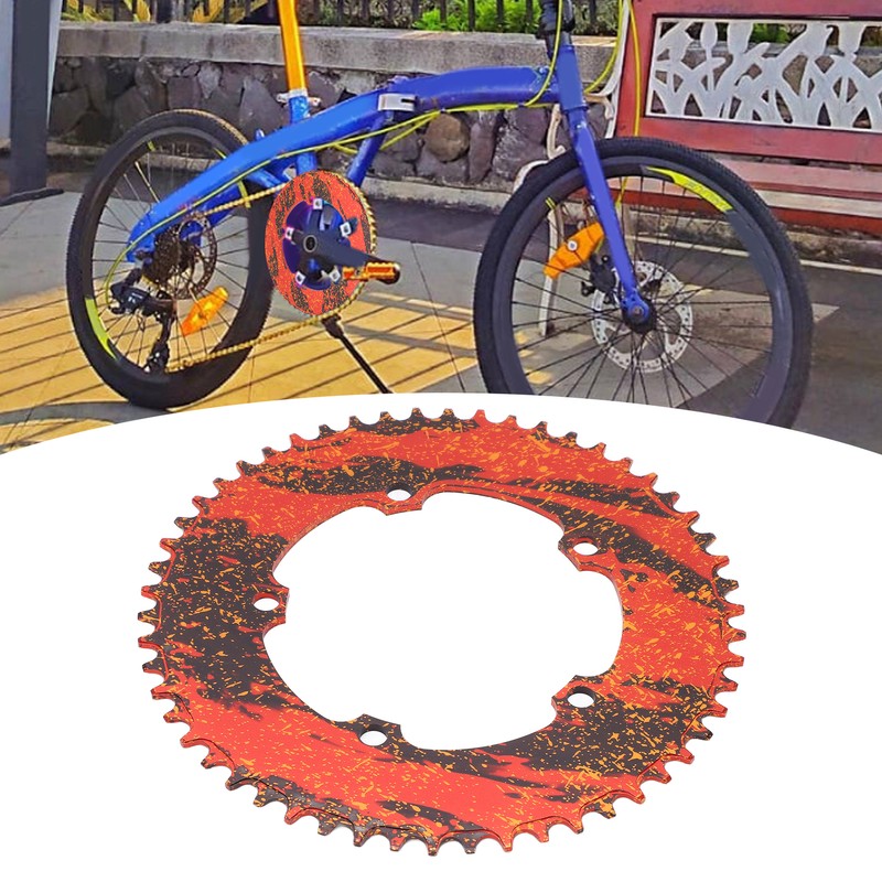 BOLANY Bicycle Chainring 54T BCD130 Bike Chain Ring Positive Negative