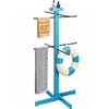 Usluole Pool Towel Rack Outdoor for Spa,Beach,Hot Tub, 4 Adjustable