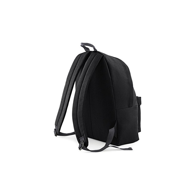Bagbase Maxi Fashion Backpack, Black, O/S. BG125L