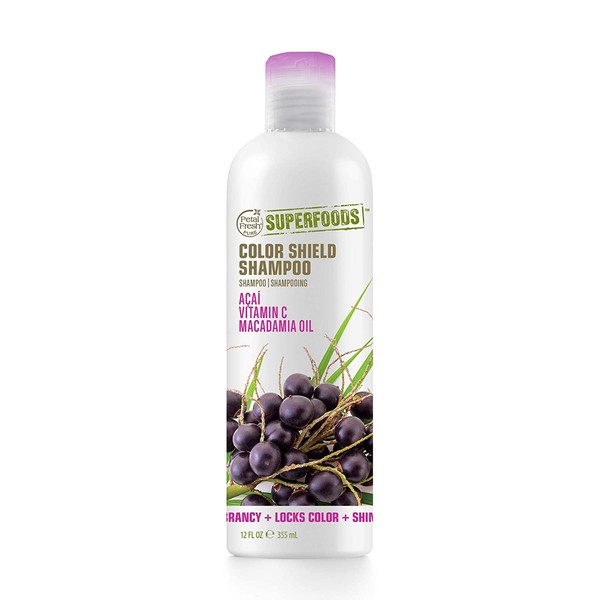 Petal Fresh SuperFoods Color Shield Shampoo (Açaí, Vitamin C & Macadamia Oil) | SuperFoods Beauty