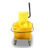 Genuine Joe GJO02347 Side Press Wringer Mop Bucket, Yellow