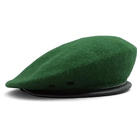YMCLKY Original French Military Type Beret, green (light green)