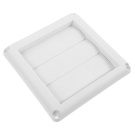 Zerodeko Exterior Louvered Dryer Vent Cover Airflow Vent for Outdoor Use Block Debris Enhances Dryer Efficiency for Home Ventilation Systems