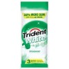 Trident White Spearmint Sugar Free Gum 3 pack Whitens Teeth