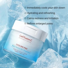 Cell Fusion C 1+1 Cell Fusion C Post alpha Cooling Pad 70P toner pad pads