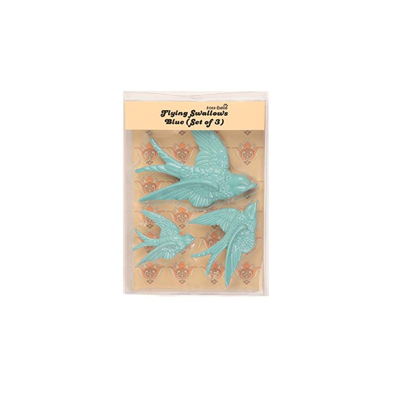 Sass & Belle Swallow Wall Decorations - Set of 3