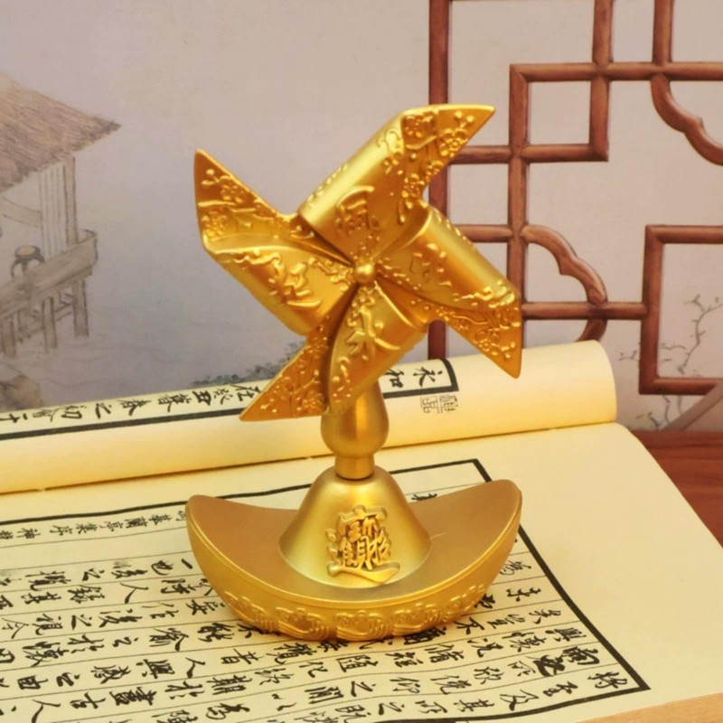 Chiorgone Windmill Feng Shui Decor – Lucky Windmill Gift, Feng