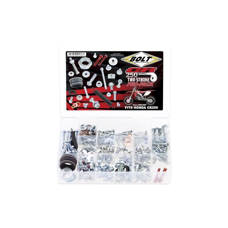 Bolt MC Hardware CRPP-250 Honda CR250 Pro Pack Fastener Kit
