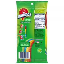 Rainbow Airheads Xtremes Rainbow Berry Candy 4.5oz - Pack of 5