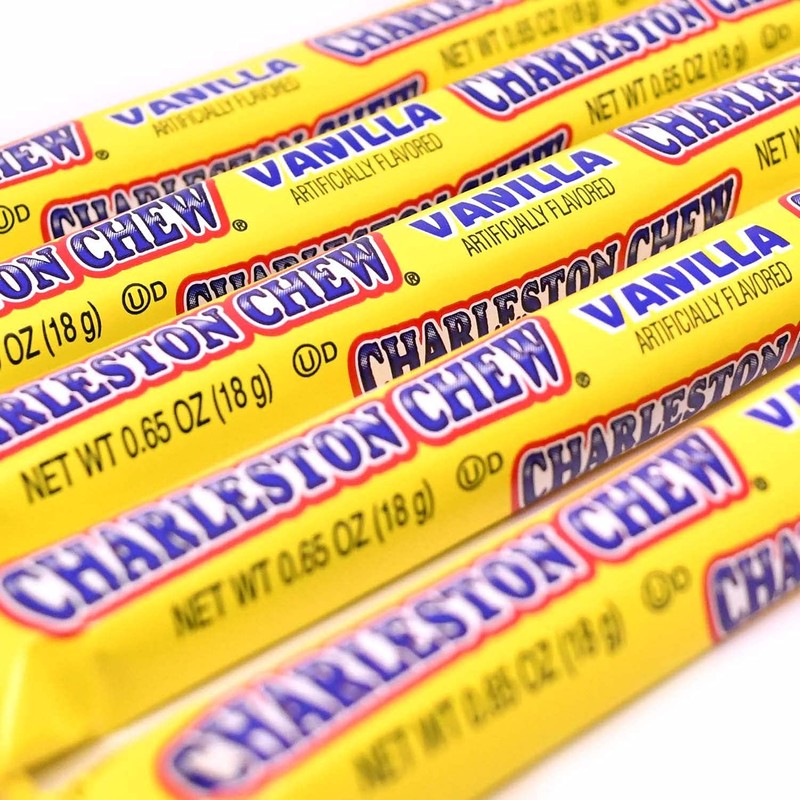 Tootsie Roll Charleston Chew, Vanilla, 18 Grams (0.65 Oz) Bars,